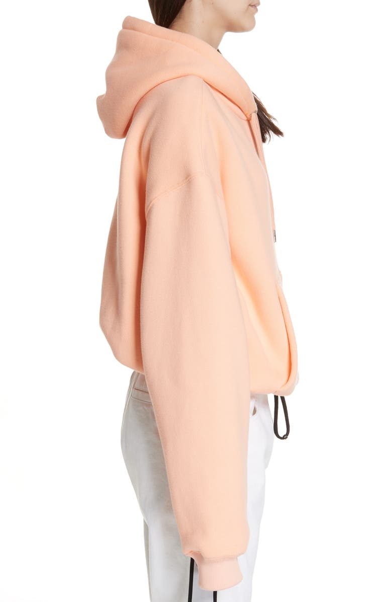 alexanderwang.t Dense Fleece Hoodie, Alternate, color, 