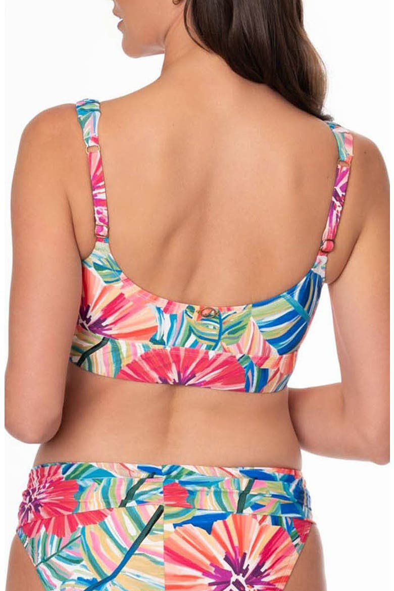 Cecile Mid Tank Bikini Top, Alternate, color, BLUE MULTI