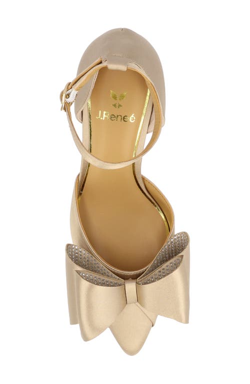 J. RENEÉ J. RENEÉ PAMMIE POINTED TOE ANKLE STRAP PUMP 