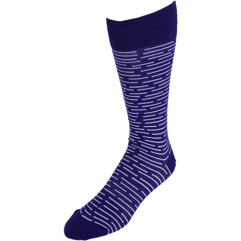 Dead Soxy Broken Stripe Mid-calf Premium Novelty Dress Socks
