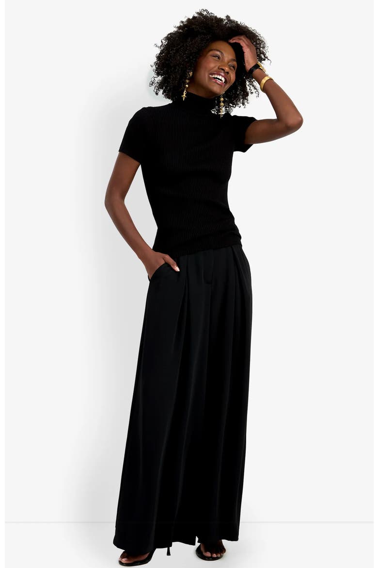 Armeni Mock Neck Top, Main, color, Black