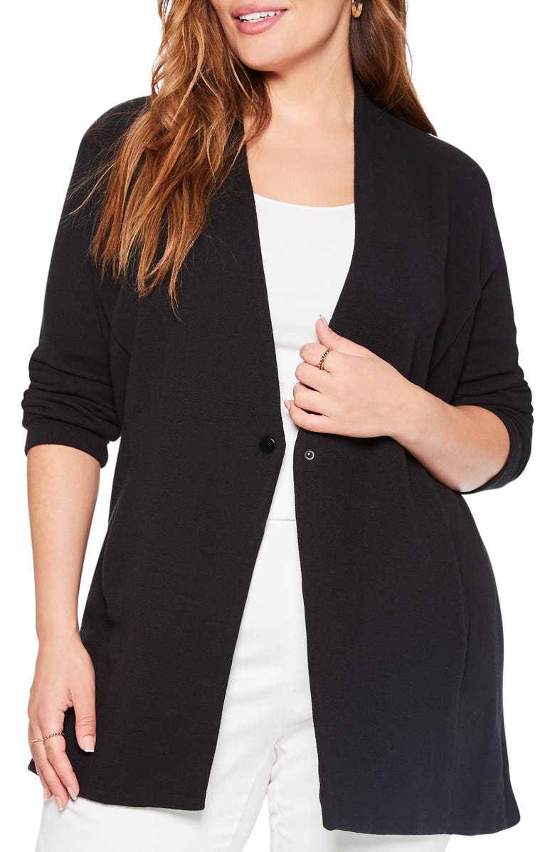 NIC+ZOE Grace Open Front Knit Jacket, Main, color, 