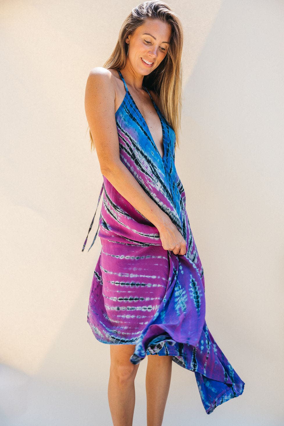 selected Purple & Blue