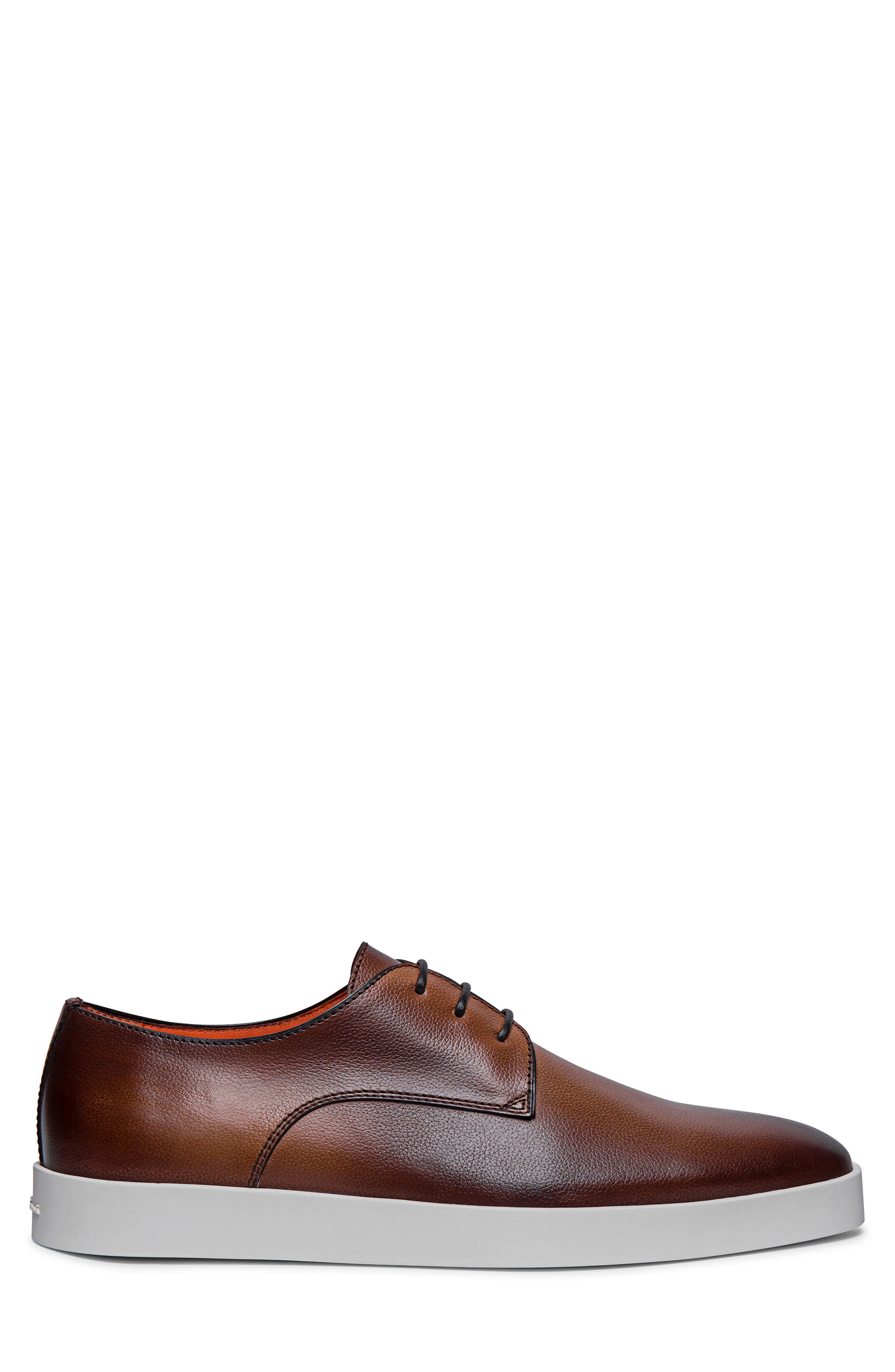 Santoni Dilate Derby Sneaker, Alternate, color, 