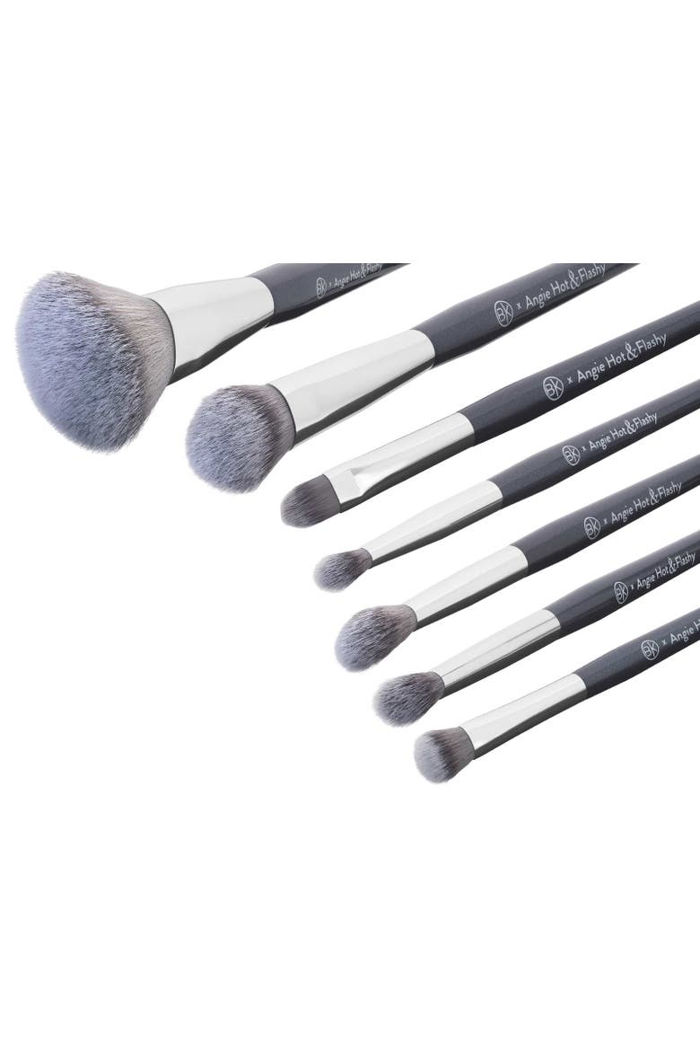 Angie Hot & Flashy Brush Set, Alternate, color, Grey