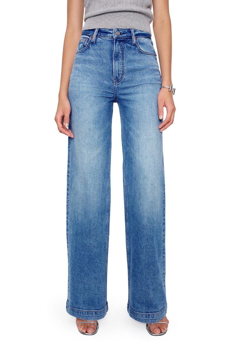 Bex Wide Leg Jeans, Main, color, WOODS