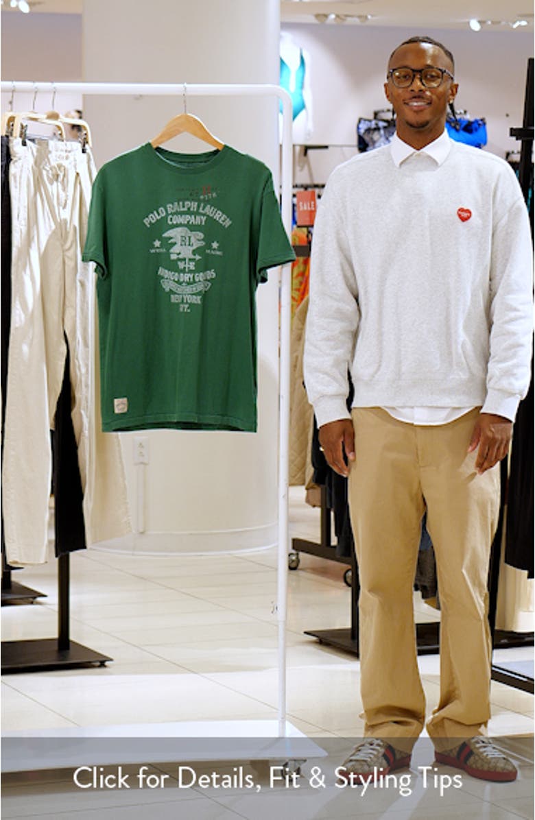 Classic Fit Graphic T-Shirt, sales video thumbnail