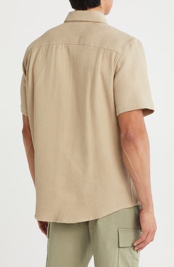 Danya Short Sleeve Cotton Button-Up Shirt