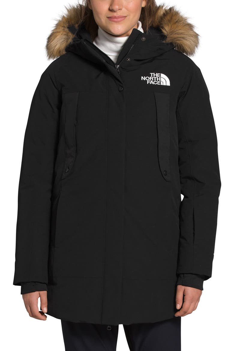 New Outerboroughs Waterproof 550-Fill-Power Down Parka, Main, color, TNF BLACK