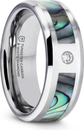 Larson Jewelers Honolulu Mother of Pearl White Diamond Ring