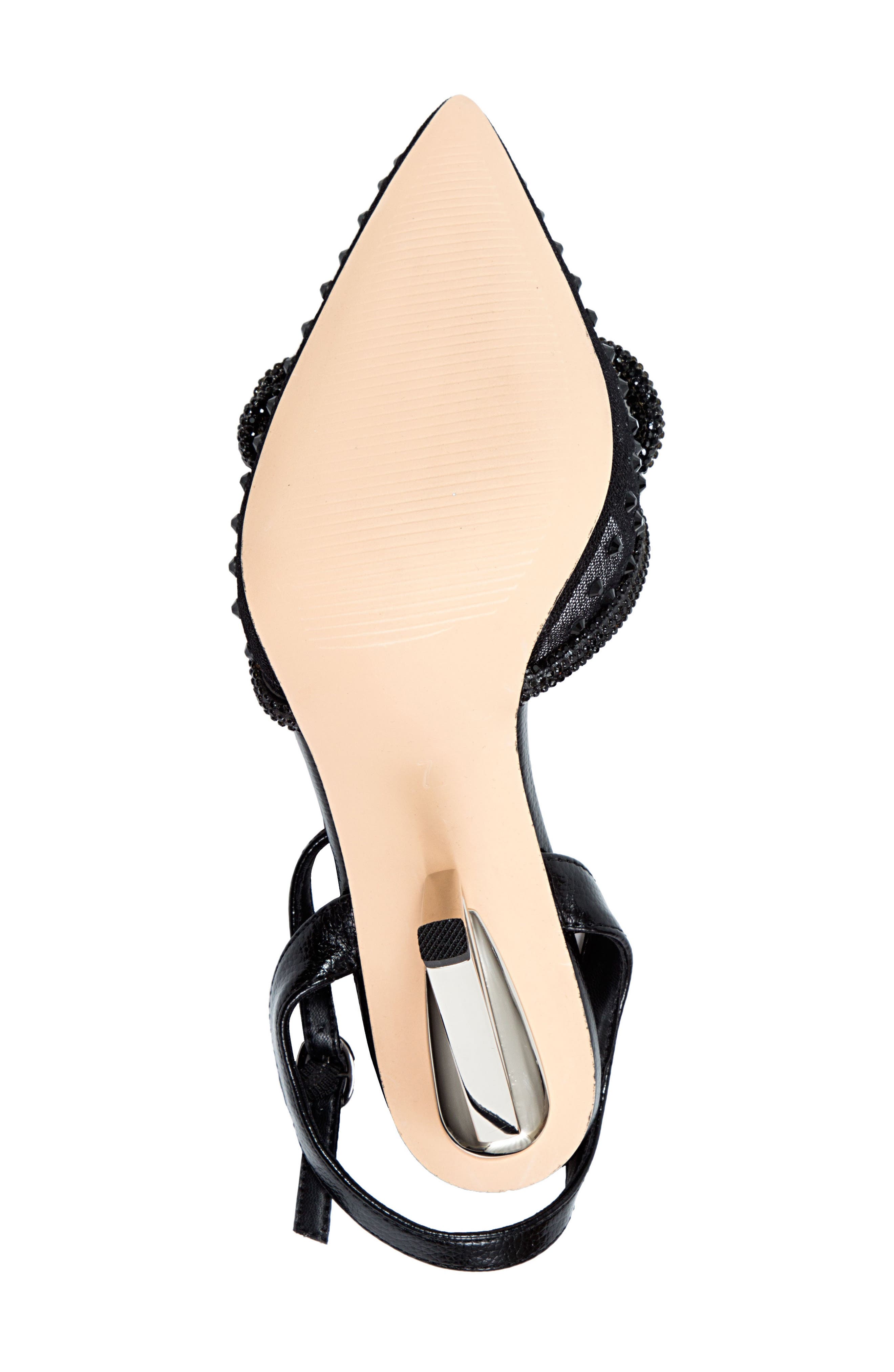 NINETY UNION Gloria Embellished Pump, Alternate, color, Black
