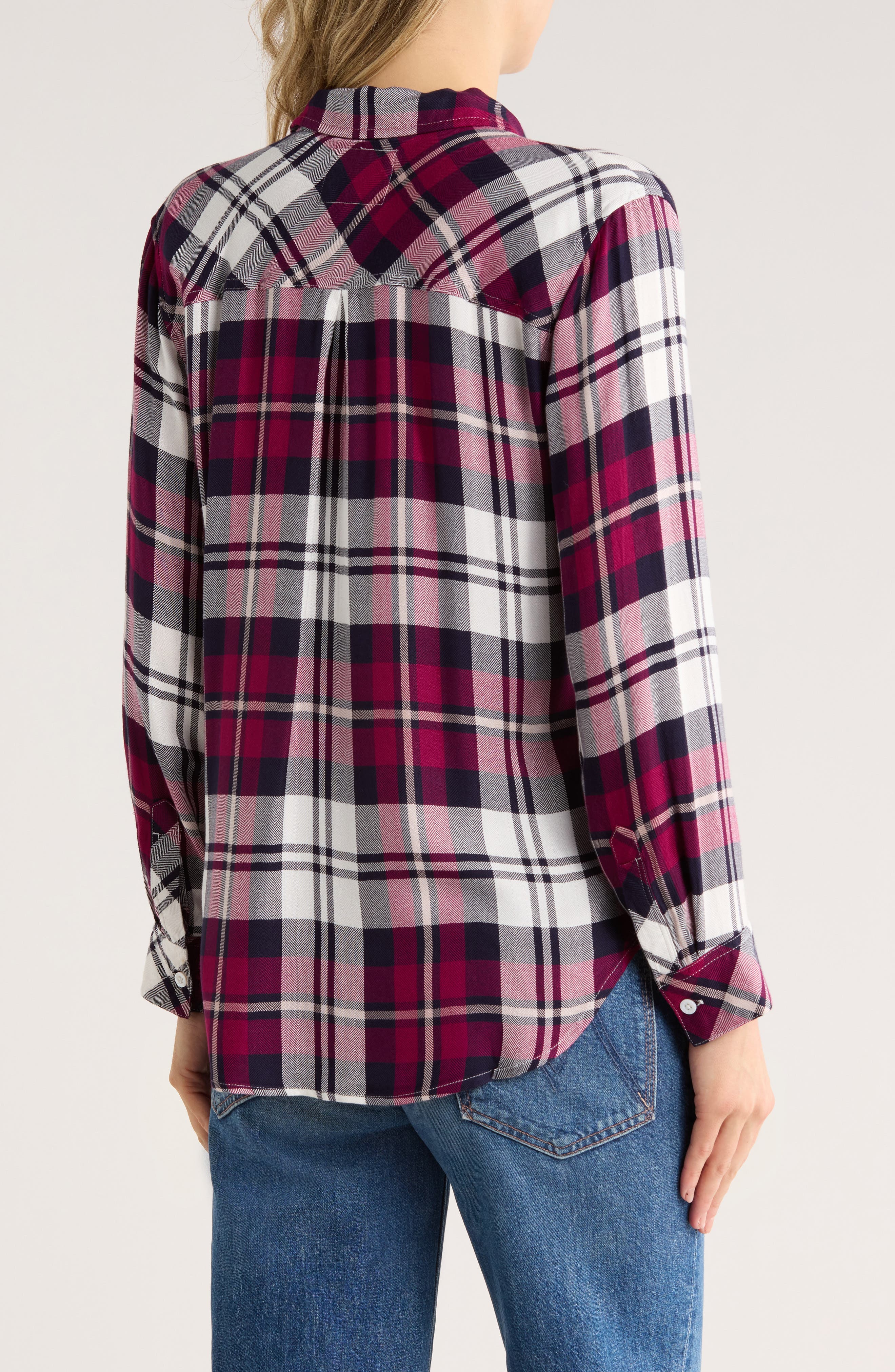 Hunter Plaid Button-Up Shirt - image 2