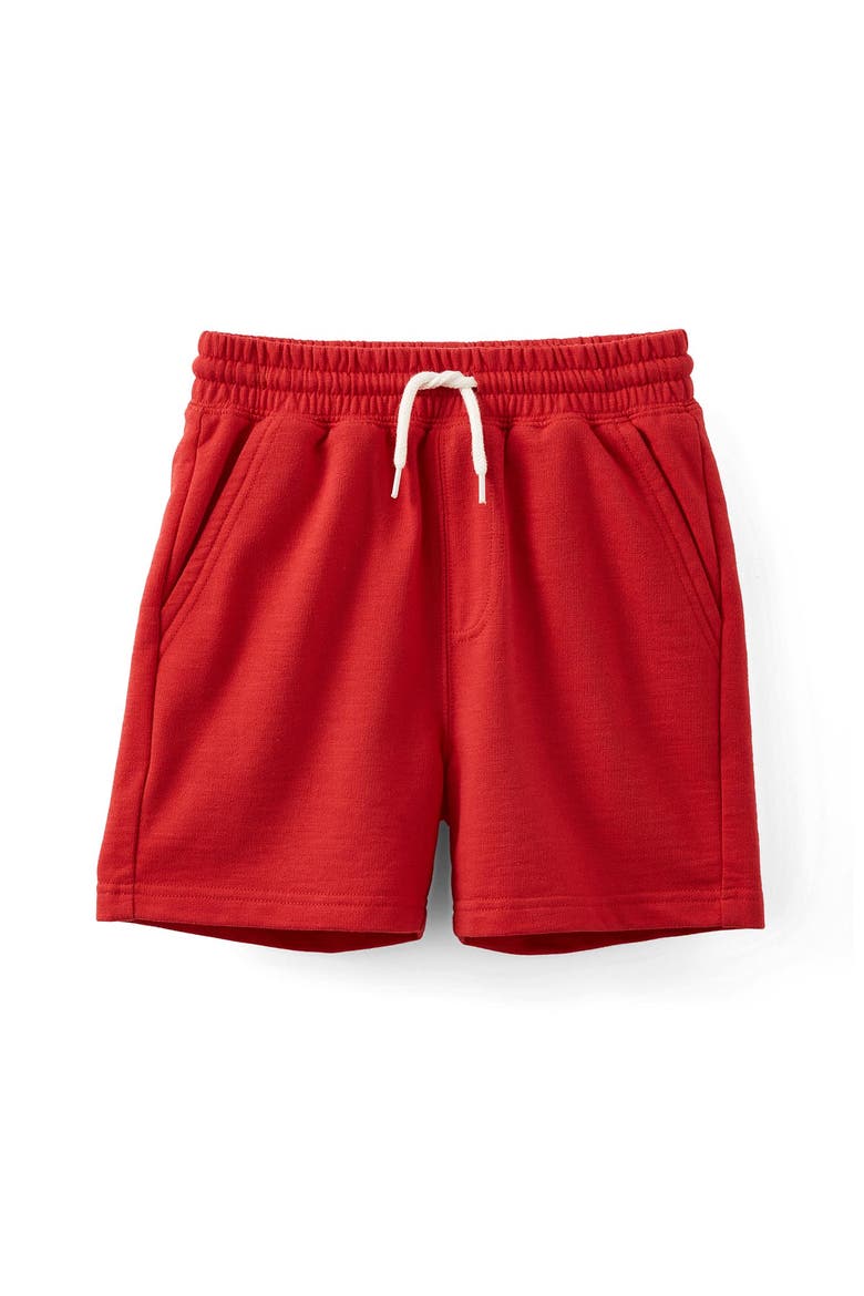 Kid's Essentials Short, Main, color, Varsity Solid Red