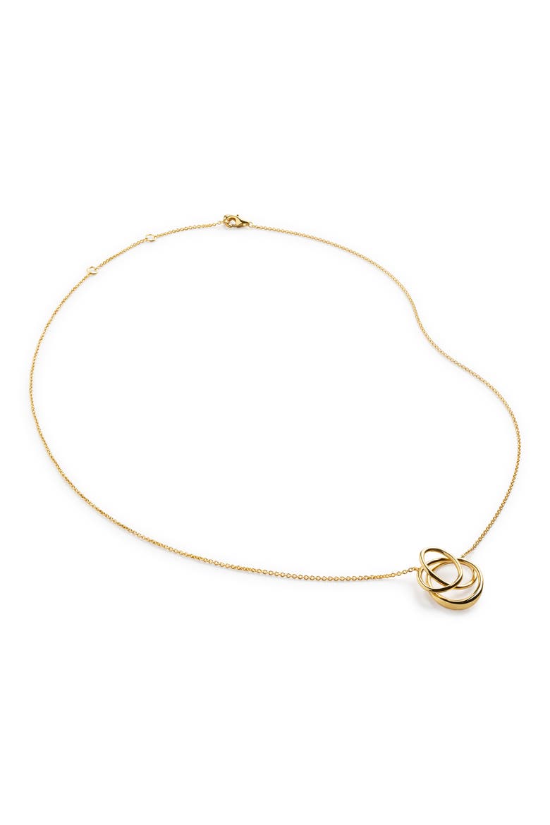 Nura Wrap Pendant Necklace, Main, color, 18K GOLD VERMEIL