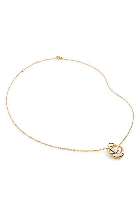 Nura Wrap Pendant Necklace