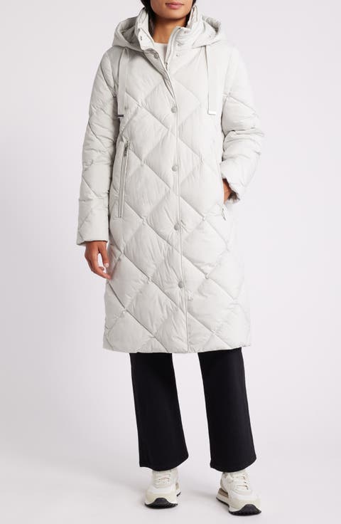 Hooded Quilted Coat