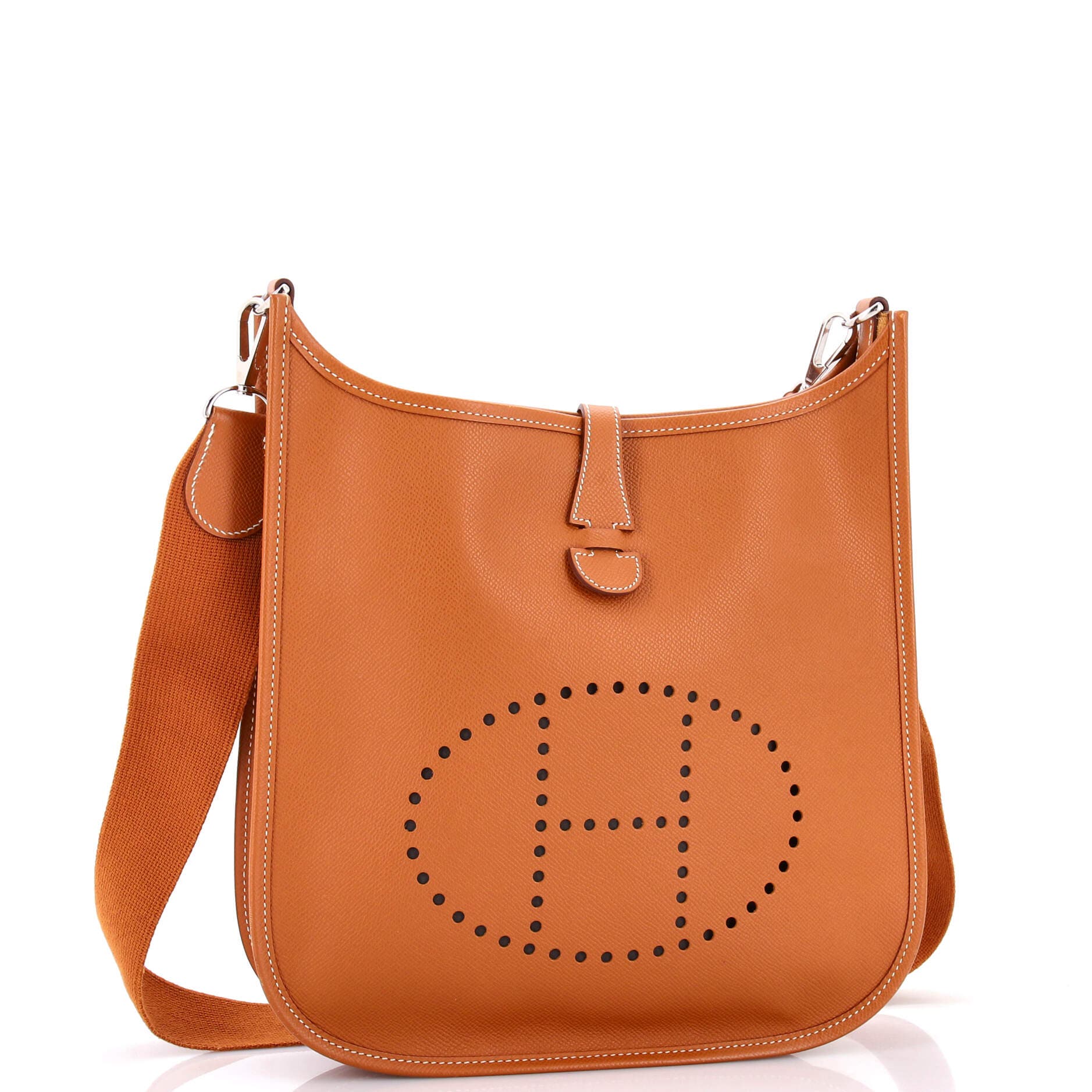 Pre-Owned Hermes Evelyne Bag Gen III Epsom PM, Alternate, color, Gold