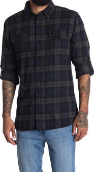 BURNSIDE Plaid Flannel Shirt