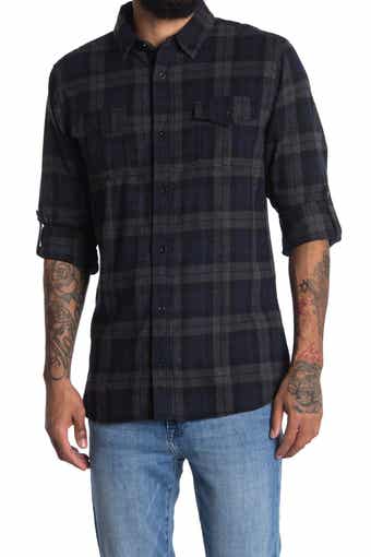 BURNSIDE Plaid Flannel Shirt