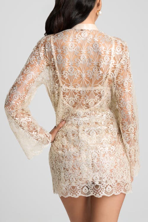 Scarlett Gasque The Lorelei Robe In Gold