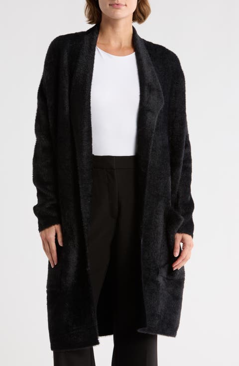 Mina Open Front Eyelash Cardigan