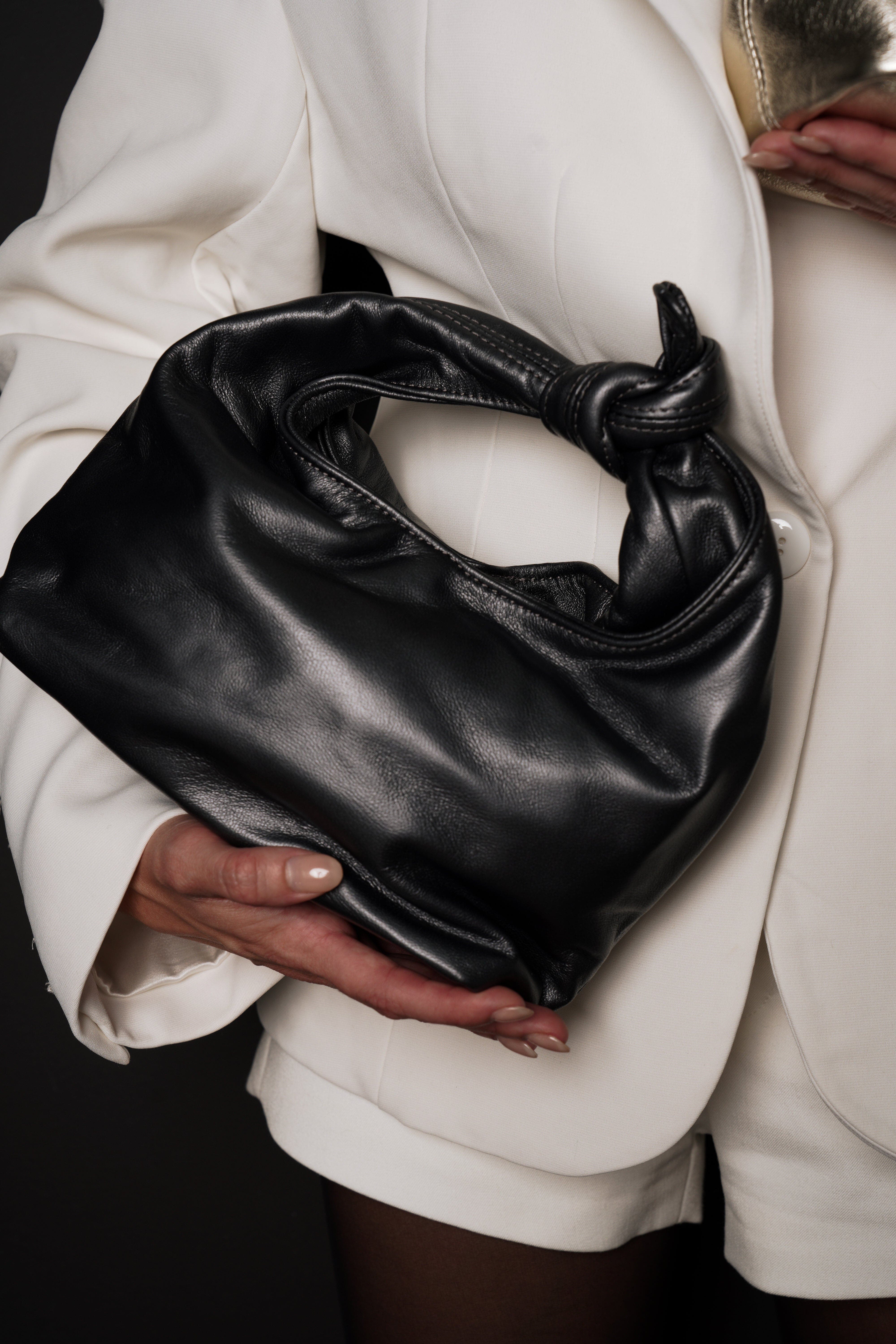 Gemma Leather Top Handle Bag, Alternate, color, Gunmetal