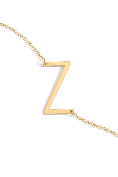 Statement Initial Necklace