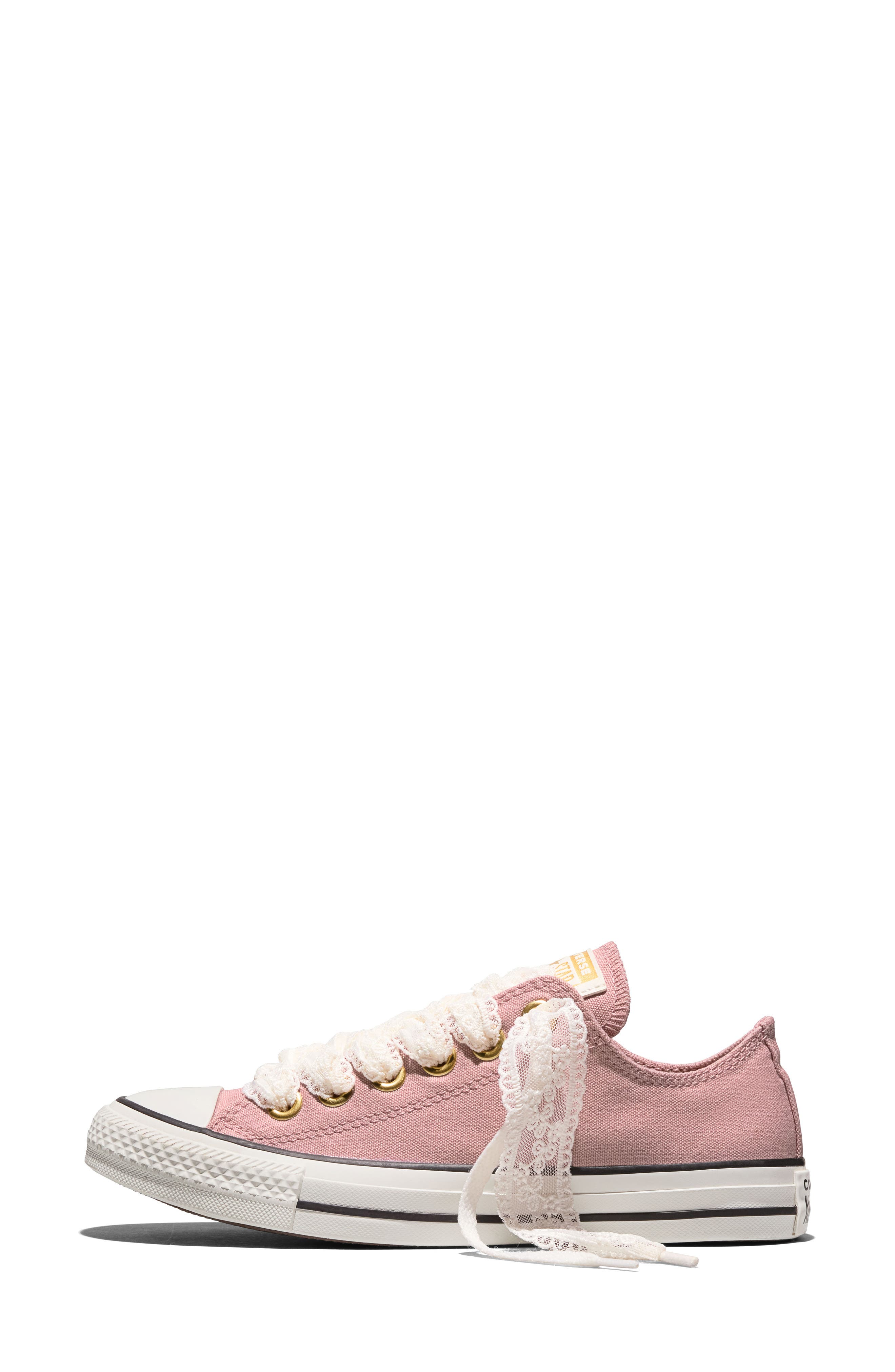 Chuck Taylor All Star Lace Sneaker, Alternate, color, PETAL PIT/VINTA