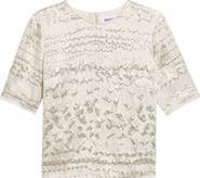 PARTOW Dina Textured Silk Blend Top