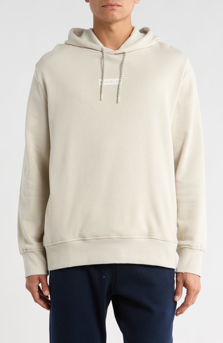 Hurley Activation Graphic Hoodie, Main, color, Bone