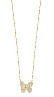 Bony Levy Diamond Butterfly Pendant Necklace