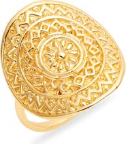 Kiara by Ki-ele Fez Mandala Ring