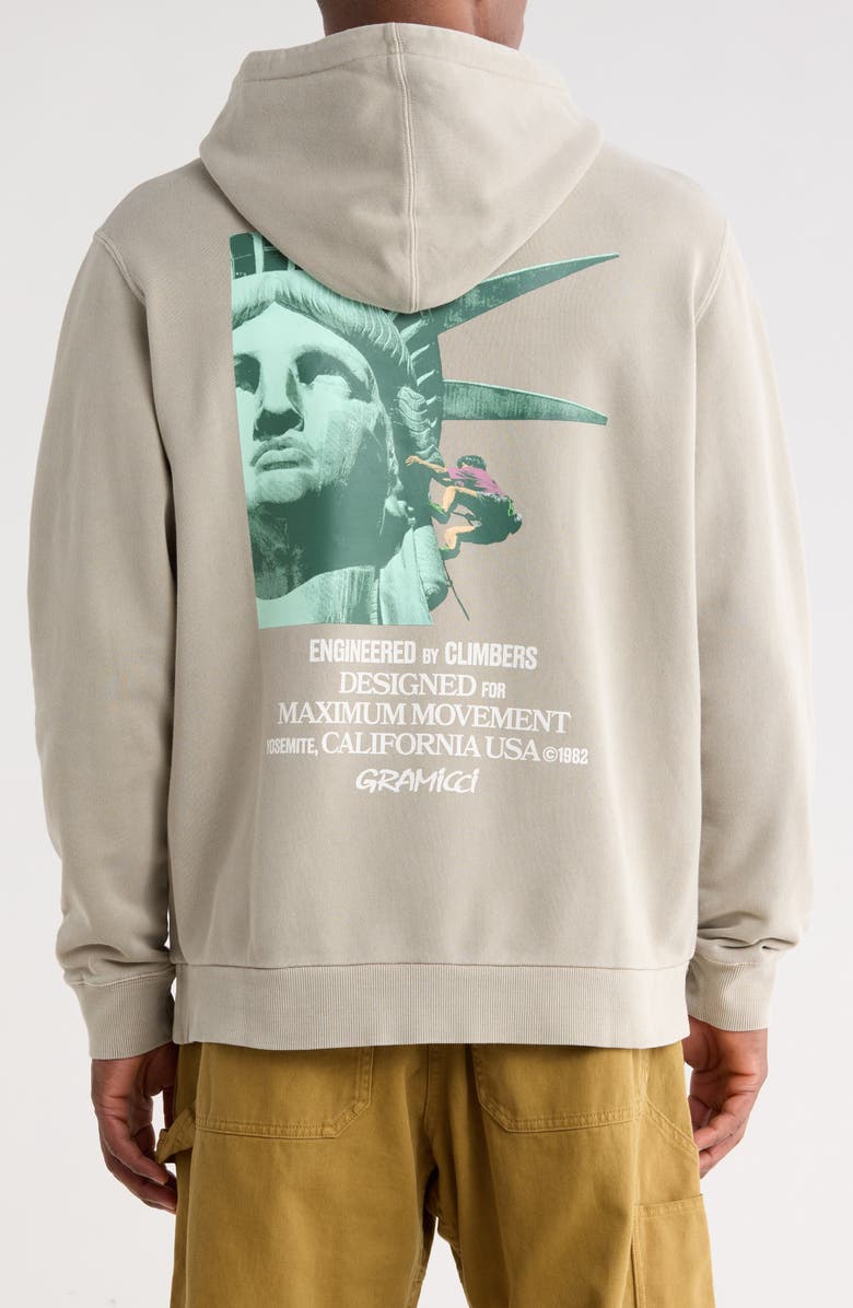 Gramicci Liberty Hooded Sweatshirt, Alternate, color, Pigment Oat