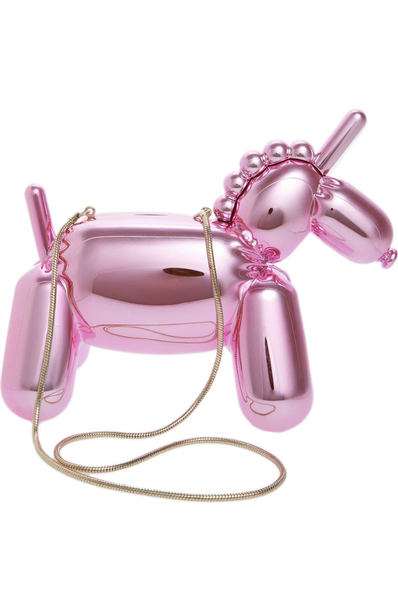 Kate Spade New York unicorn balloon clutch, Alternate, color,