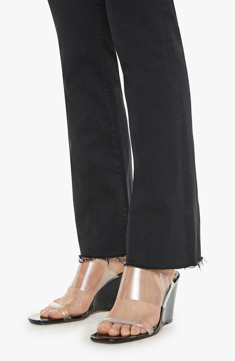 MOTHER The Hustler Patch Pocket High Waist Ankle Flare Jeans, Alternate, color,