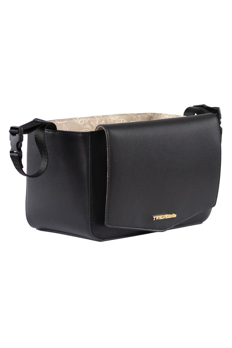 Peek-A-Boo Stroller Caddy, Alternate, color, BLACK