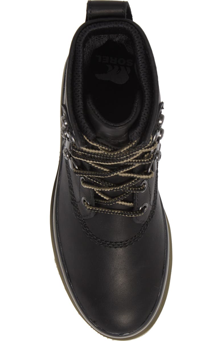 SOREL Lennox<sup>™</sup> Waterproof Lace-Up Street Boot, Alternate, color,