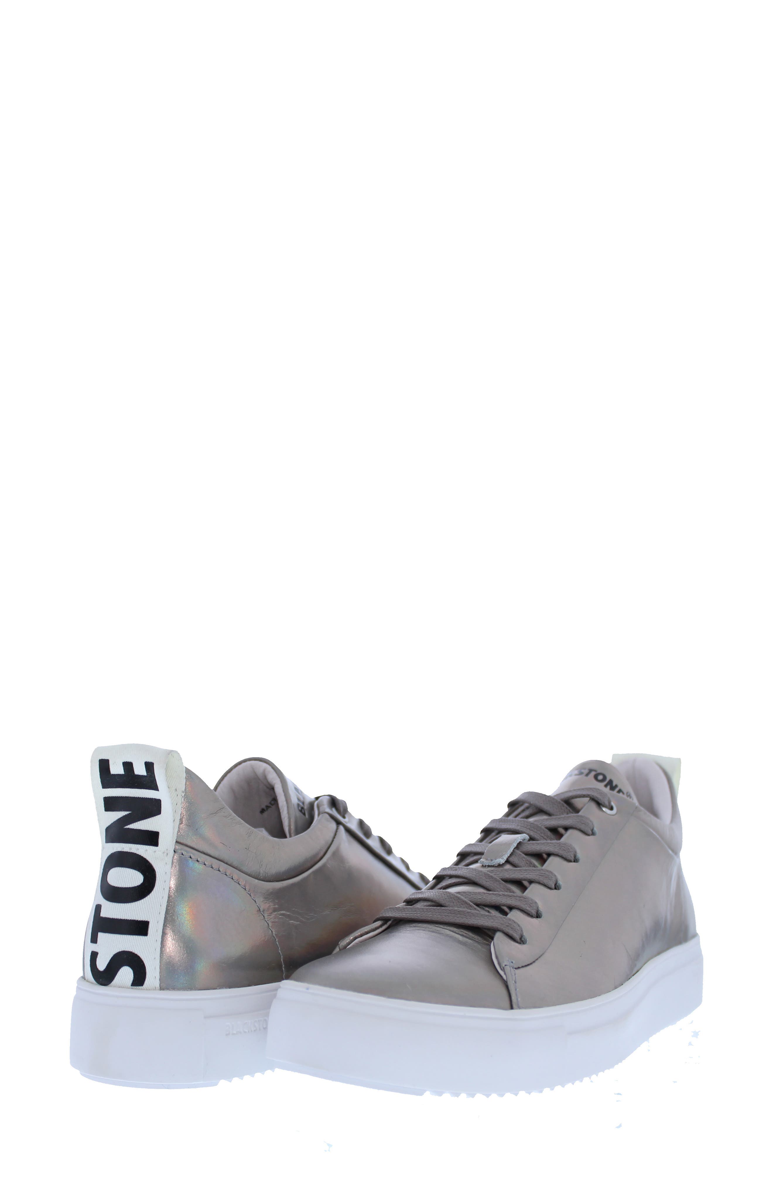 Blackstone RL65 Mid Top Sneaker, Alternate, color, Silver