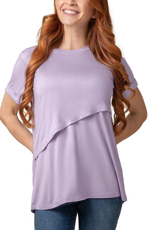 Everyday Asymmetrical Nursing T-shirt