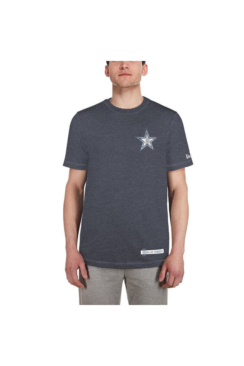Men's New Era Heather Gray Dallas Cowboys 2024 NFL Training Camp T-Shirt, Alternate, color, Heather Gray