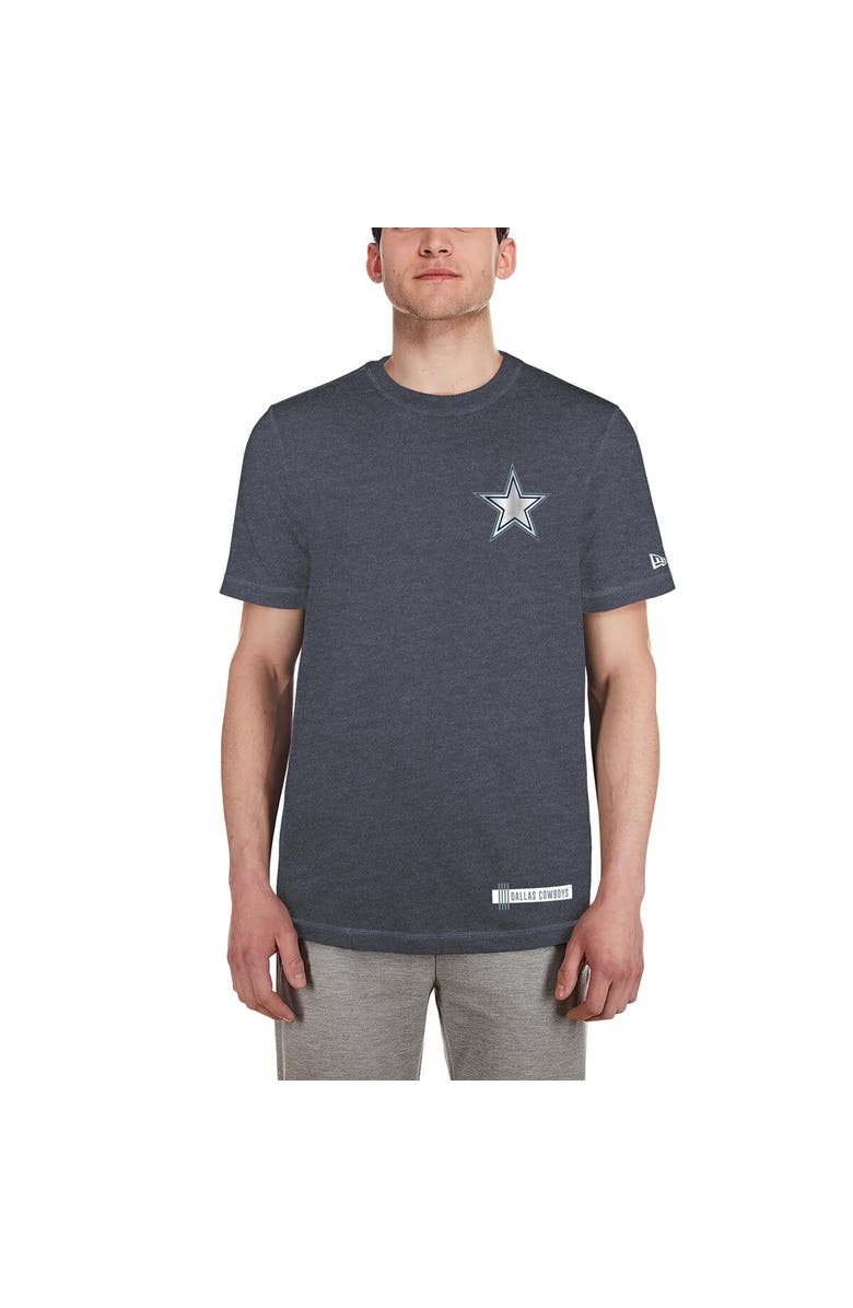 New Era Men's New Era Heather Gray Dallas Cowboys 2024 NFL Training Camp T-Shirt, Alternate, color, Heather Gray