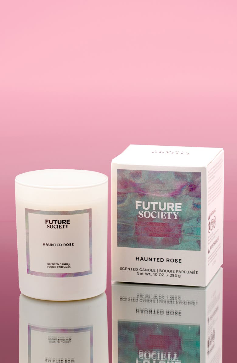 Future Society Haunted Rose Scented Candle, Alternate, color,