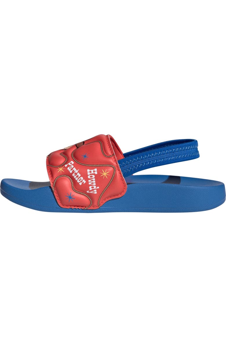 adidas x Disney Woody Kids' Adilette Strap Sandal, Alternate, color,