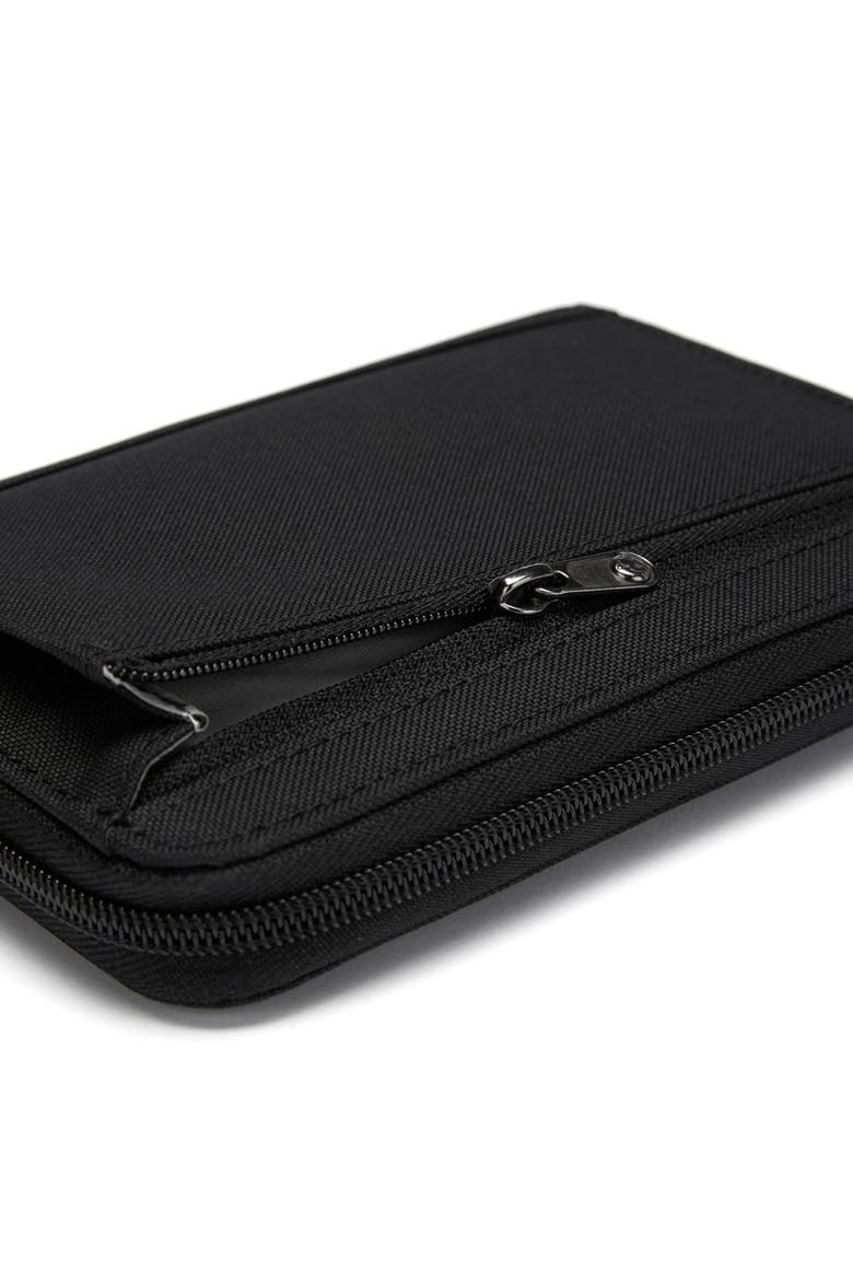 RFIDsafe Compact Travel Organizer, Alternate, color, Jet Black