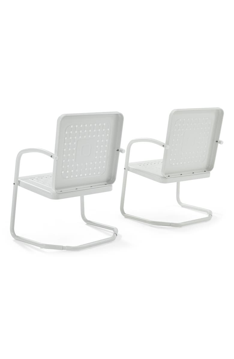 Crosley Radio Bates Set of 2 Retro Outdoor Chairs, Alternate, color,