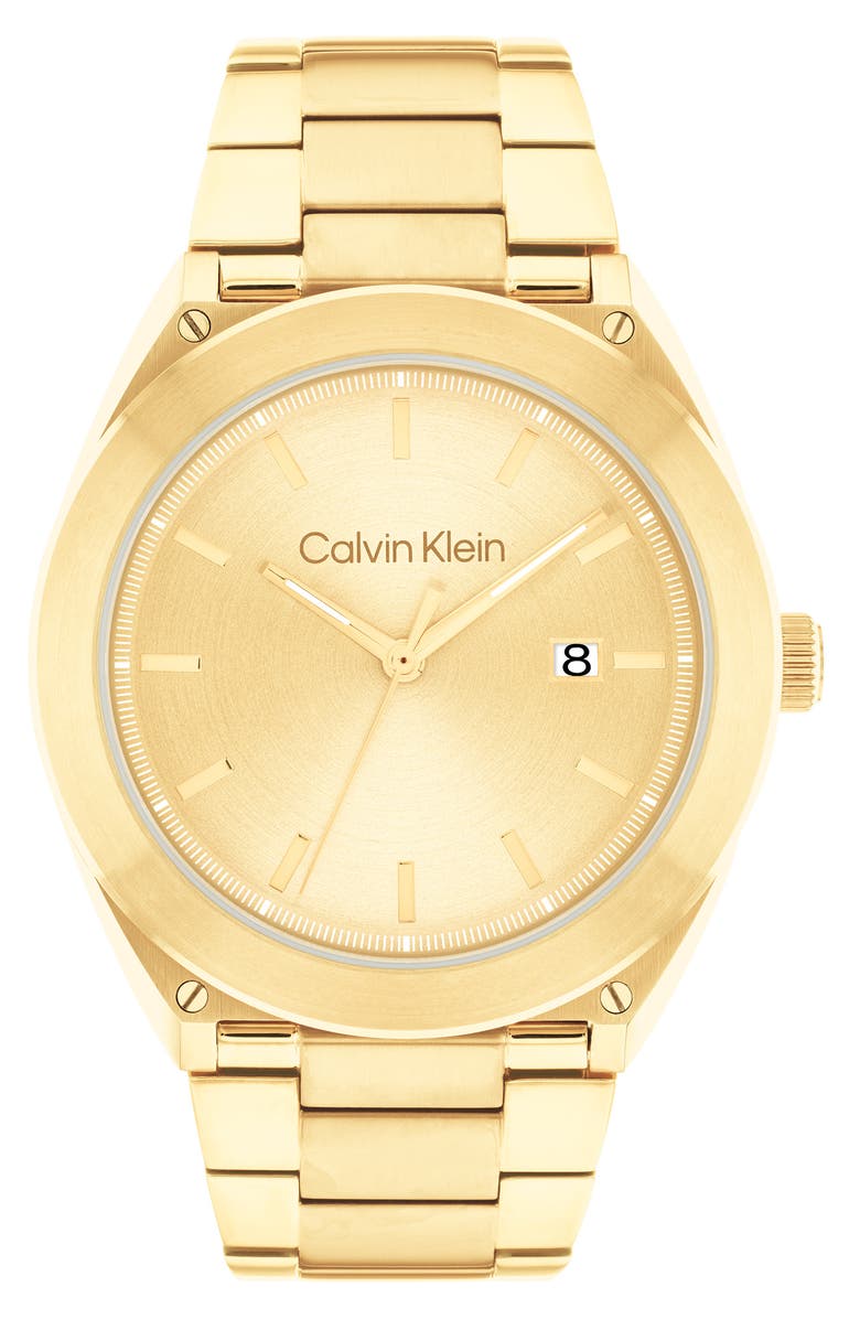 Calvin Klein Progressive Bracelet Watch, 44mm, Main, color, 