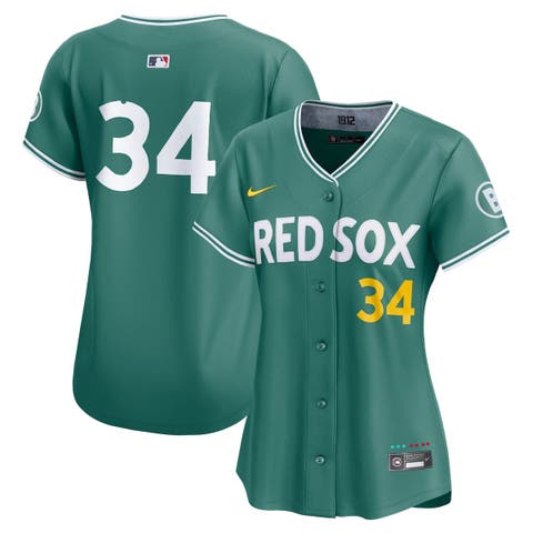 Women's Nike David Ortiz Green Boston Red Sox 2025 City Connect Limited Retired Player Jersey