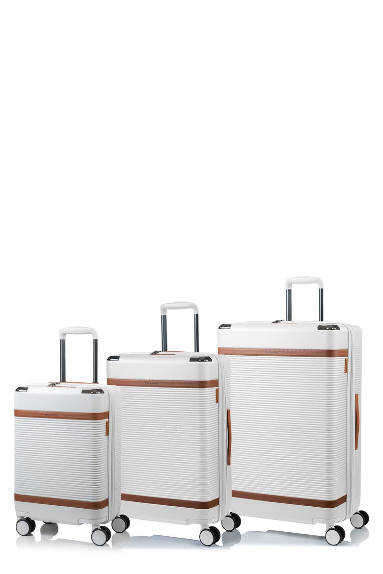 Vintage III Hardside 3-Piece Luggage Set, Main, color, IVORY