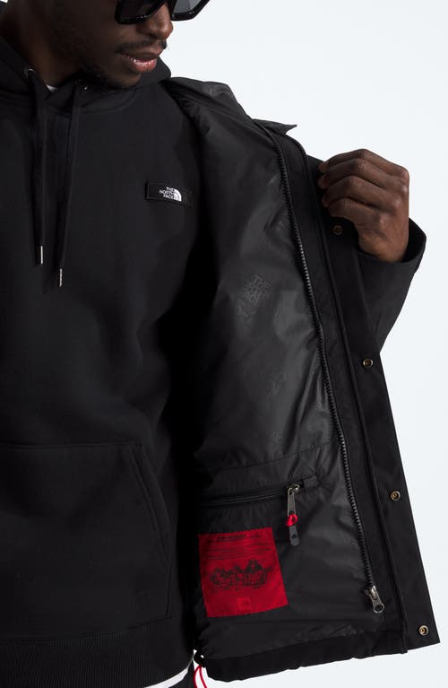 Shop The North Face Gore-tex® Waterproof Mountain Jacket In Tnf Black/tnf Black/tnf Red