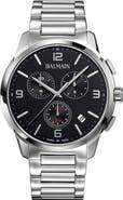 BALMAIN WATCHES Madrigal Chronograph Bracelet Watch, 42mm